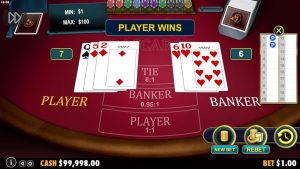 Règles Main Joueur Baccarat